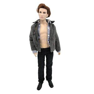 Mattel Twilight Saga Edward Cullen 2009 Barbie Collector Pink Label Doll Read